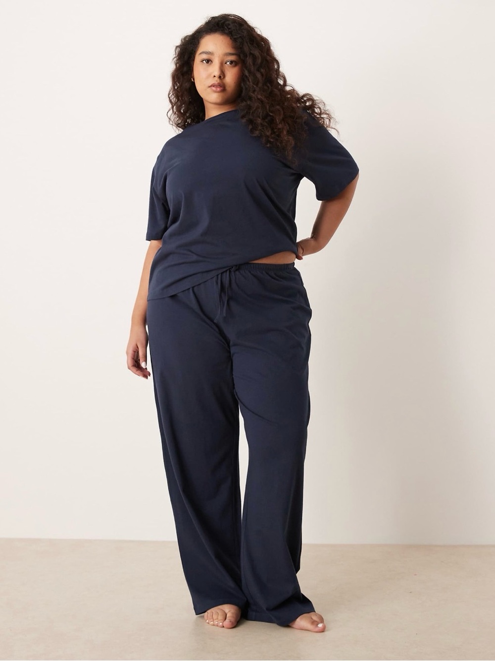 2-Piece Set: ASOS Lounge Set in Navy